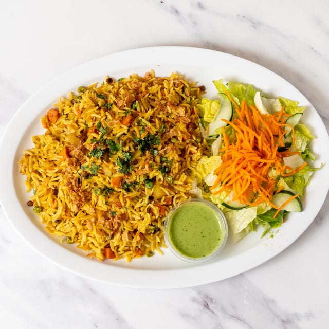 Veggie Biryani.