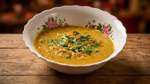 Lentil Soup (Dhal).