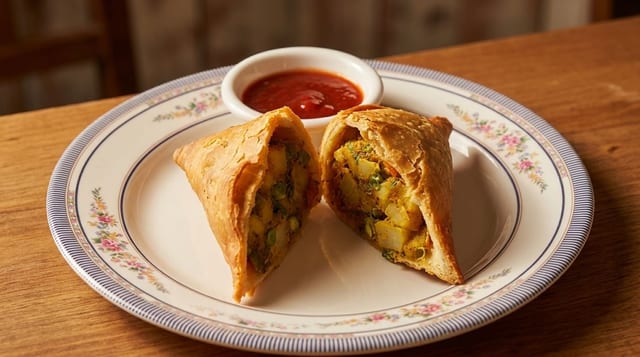 Veggie Samosa.