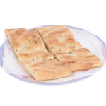 Freshly baked Afghan naan flatbread at Gulzaar Halaal San Jose