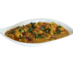 Halal chicken korma curry dish at Gulzaar Halaal San Jose